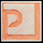 TIZA KERAMIN NARANJA  INTENSO 20 980º-1260º