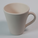 TAZA INFUSION CONICA 11 CMS BARRO BLANCO